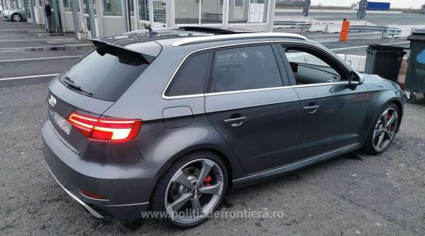 Un spaniol a rămas fără Audi-ul de zeci de mii de euro la intrarea în România