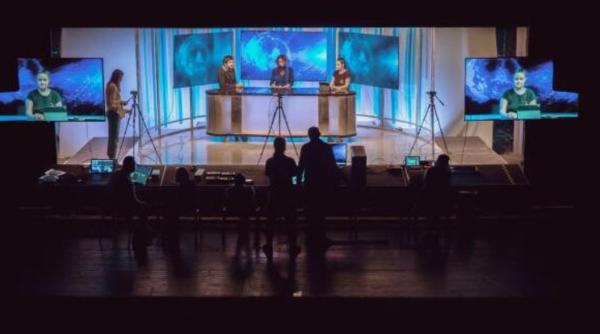 Premieră inedită la Teatrul de Stat Constanța. Elemente teatrale şi cinematografice, îmbinate