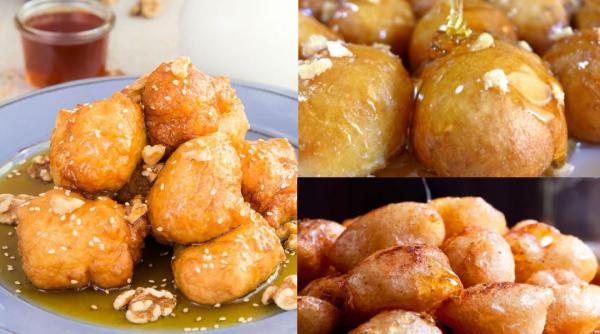 Loukoumades, gogoși dulci cu aromă de scorțișoară. Rețeta tradițională a gospodinelor din Arabia Saudită. Ingredientul minune