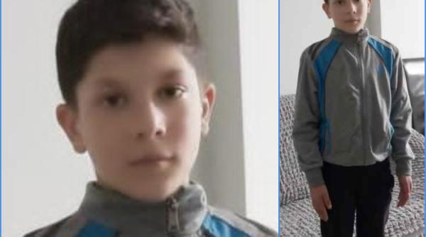 Copil de 11 ani, dat DISPĂRUT de familie. Poliția face apel la cetățeni