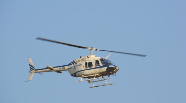 Elicopter prăbuşit. A luat foc în timp ce transporta vaccinuri anti-COVID-19