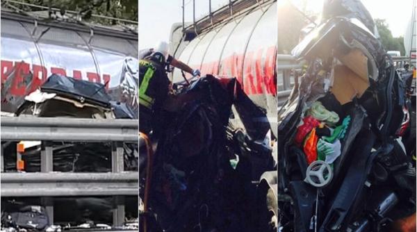 Italia. Gemeni de 7 luni, morți după ce camionul unui șofer român a făcut explozie la roată: „Anvelopa era uzată”