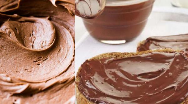 Nutella falsă, recomandată de toți dieteticienii. Rețeta fără unt, ulei și zahăr. Are doare 60 de calorii