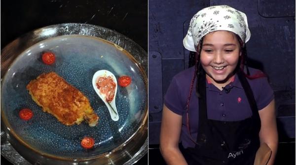 „Reactor de chicken”, rețeta inventată de o fetiță de 10 ani pentru Chefi la cuțite. Florin Dumitrescu: „Ăsta e puiul perfect!”