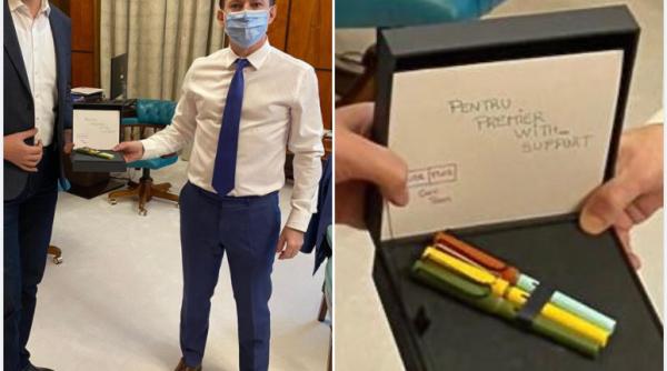 Florin Cîțu, cadou inedit de ziua lui de la partenerii de guvernare. Barna: „Am pus mână de la mână...“