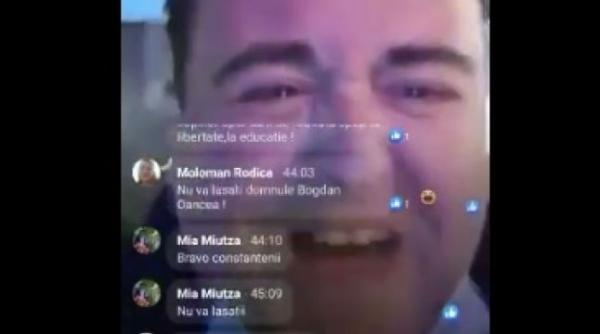 Protestatarul plângăcios de la Constanța, săltat de polițiști de pe stradă și dus la Spitalul de Psihiatrie Palazu