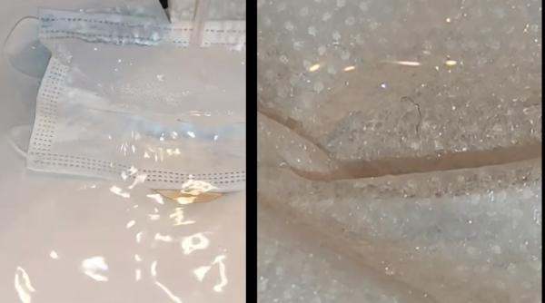 Viermi în măştile de protecţie, un Fake News de proporţii care a invadat internetul. Ce sunt de fapt "viermii" care ar mişca în mască - VIDEO