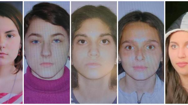 Ele sunt cele cinci fete dispărute din centrul de plasament. Alertă în România. UPDATE