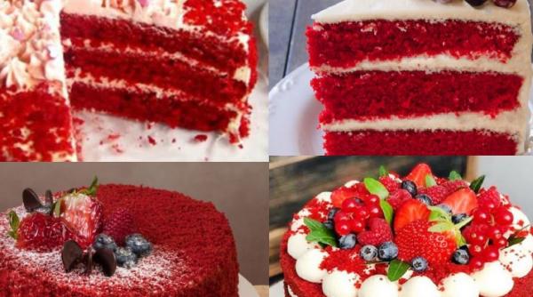 Tort Catifea roșie. Desertul rafinat, care a cucerit milioane de inimi, poate fi făcut și acasă. Secretul cofetarilor