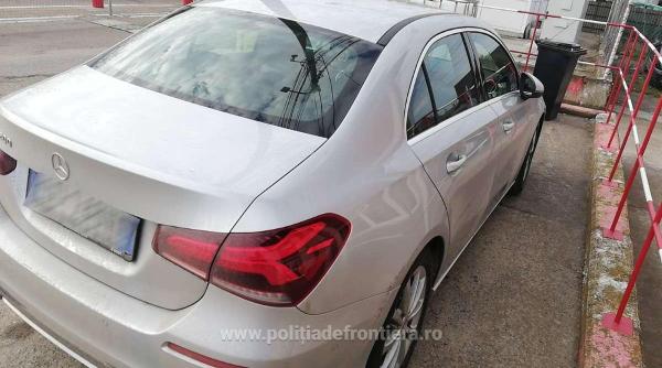 Un bărbat a rămas fără Mercedesul de 50.000 de euro la vamă în România. Polițiștii au avut o surpriză când au verificat actele