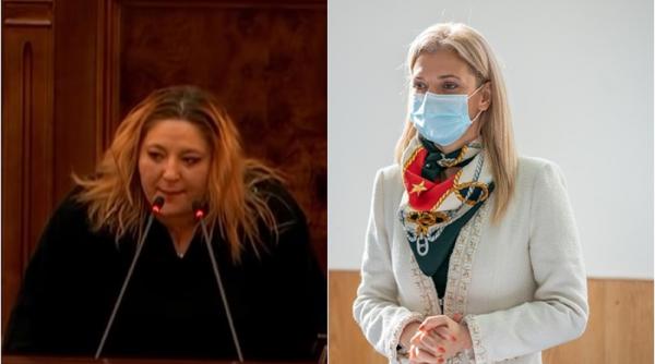 Alina Gorghiu cere sancţionarea Dianei Şoşoacă: „Nu poartă mască de protecţie în sala de plen şi instigă la ură”
