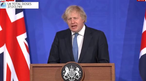 Boris Johnson anunță o relaxare a restricţiilor antiepidemice: Călătoriile internaționale rămân INTERZISE