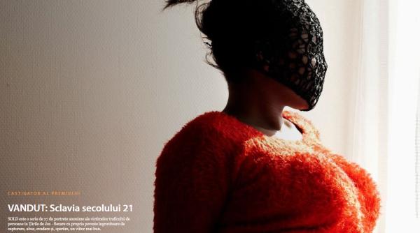 Drama unei prostituate românce, portretizată de un celebru fotograf din Olanda: „După naștere, au răpit-o și legat-o de pat timp de 2 ani“