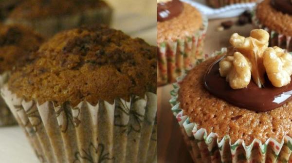 Brioșe cu nuci și cafea. Rețeta desertului perfect, propus de cofetarii italieni, pentru micul dejun 