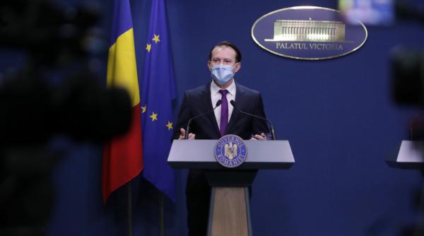 Guvernul va prelungi astăzi starea de alertă. Florin Cîțu: „Vom vedea dacă se schimbă ceva cu privire la Paşte”