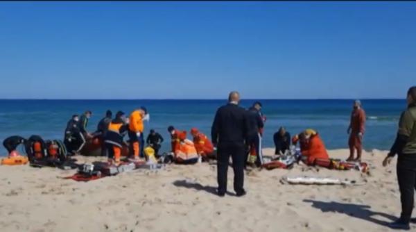 Doi scafandri și-au pierdut viața în timp ce luau parte la înnisiparea plajei din Eforie Nord. UPDATE  