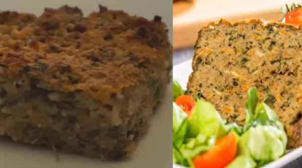 Drob de post din ciuperci și soia. O rețetă sățioasă și delicioasă. Te salvează când ești în pană de idei  