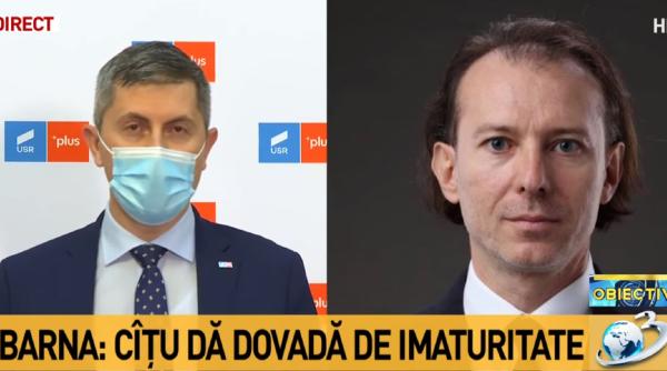 Reacția Ro-Vaccinare, după ce Barna a spus că premierul Cîțu face „balet politic”