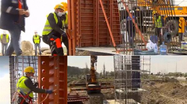 Salarii de 8.000 de lei pentru cei care lucrează la noua centură a Capitalei. Firma care execută lucrările caută muncitori