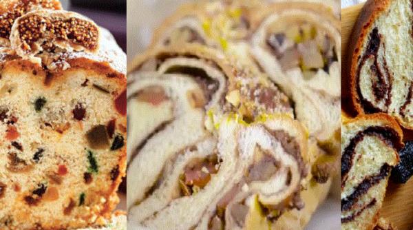 Cozonac de post cu fructe confiate, nuci și rahat. Rețeta pe care o făceau bunicile noastre. Succesul este garantat