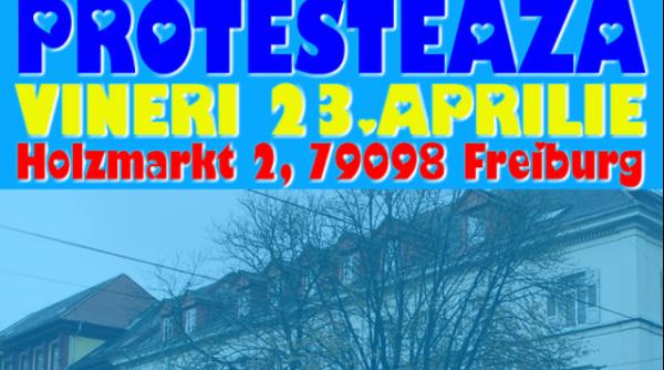 Românii din Germania, protest împotriva abuzurilor comise în cazul Piei, fetița răpită de lângă mama sa 