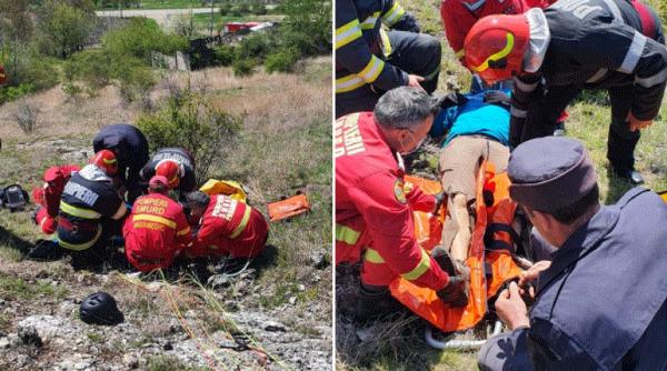 Român, rănit după a căzut cu parapanta în județul Prahova