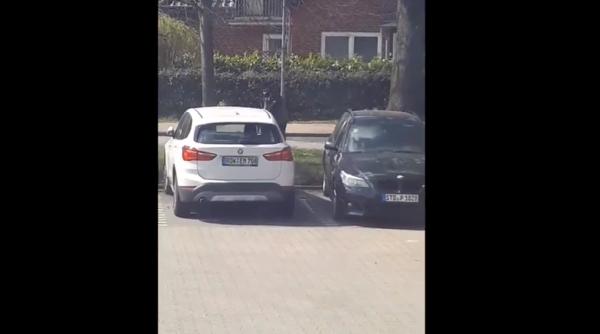 Un cerşetor din Germania, surprins la volanul unei maşini de lux: „N-ai văzut așa ceva!” (VIDEO)