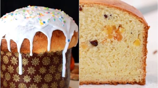 Kulich, cozonac rusesc pentru Paște, foarte pufos și delicios! Rețeta pas cu pas a gospodinelor 
