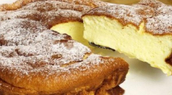 Tartă cremoasă fără unt și fără făină. Rețeta perfectă pentru cei care sunt la dietă. O porție are doar 95 de calorii