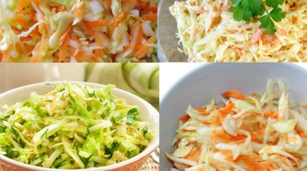 Salată de varză cu mere pentru masa de Paște. Trei rețete originale, cu care nu vei da greș