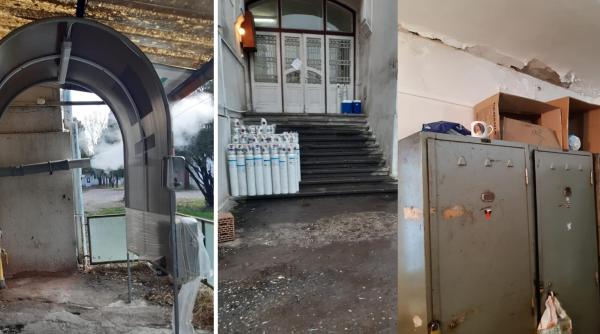 „Pericol de explozie la Spitalul Județean Mureș“. Imaginile care au scandalizat opinia publică
