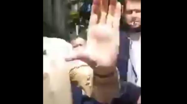 Marian Ceauşescu, bătut de afaceristul Valentin Vișoiu: "Borfaşilor, daţi banii înapoi" - VIDEO