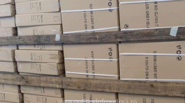 Șofer bulgar, la volanul unui camion, oprit la frontiera României. Bărbatul intenționa să introducă în țară bunuri contrafăcute