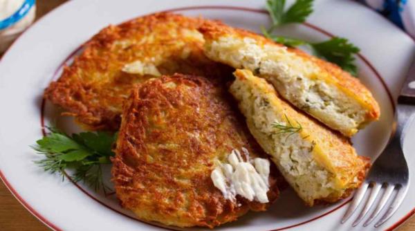 Șnițele de cartofi cu ricotta. O rețetă perfectă pentru un aperitiv delicios. Trucul bucătarilor italieni