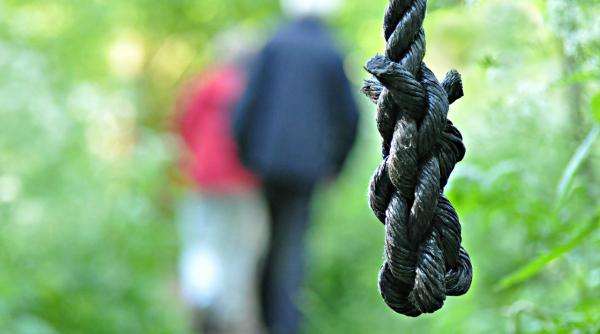 Un român şi-a pus capăt zilelor într-o pădure. Descoperirea macabră, făcută de un copil