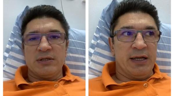 Luis Lazarus, mesaj de pe patul de spital: "Sunt Zombie Lazarus. Am luat patru covizi, trei tulpini"