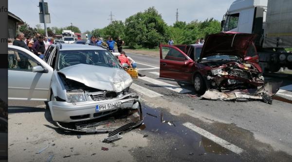 Accident GRAV cu şapte răniţi. Trei copii, printre victime