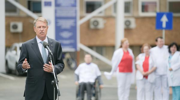 Preşedintele Klaus Iohannis: "A fost un an infernal"