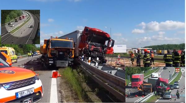 Șofer român, mort strivit în camionul său, la granița dintre Cehia și Slovacia, sub ochii poliției. Atenție, IMAGINI ȘOCANTE! (VIDEO)