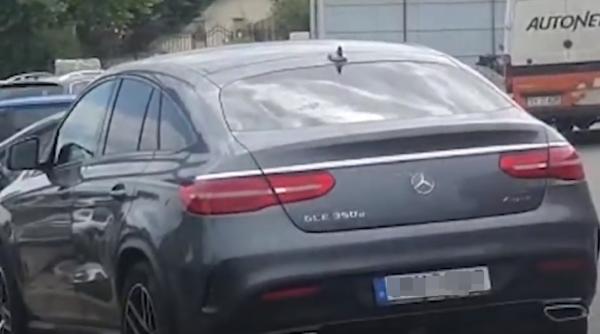 Român din Germania, la volanul unei maşini cu număr obscen. Ce a pățit după ce a fost oprit în trafic - FOTO