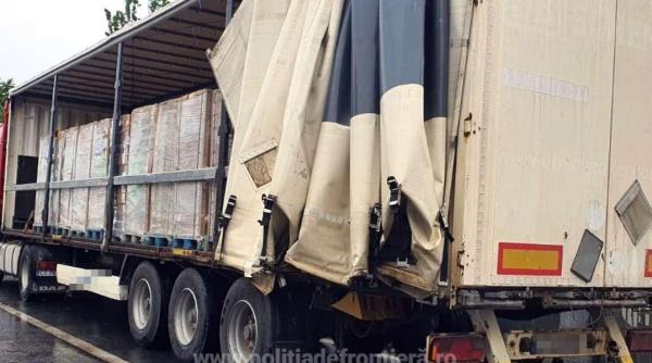Automarfar suspect, oprit la Vama Veche. Marfa, de peste 200.000 de lei, confiscată