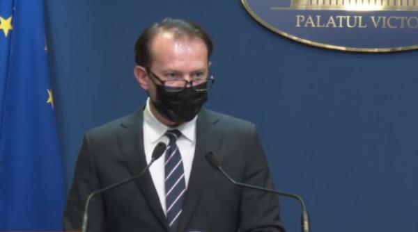 Nunţile şi botezurile se vor ţine până la ora 2 noaptea. Premierul Florin Cîțu a făcut anunţul