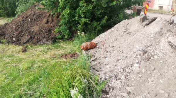 ALERTĂ în Alba: Bombă de aviaţie, descoperită lângă Gara Războieni