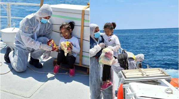 Fetiţă afgană, salvată de la moarte de poliţiştii români de frontieră