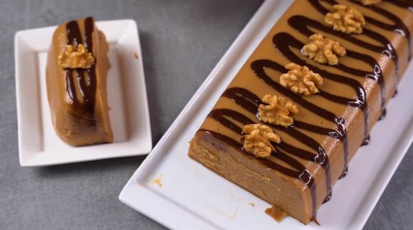 Tort răcoritor cu cafea: Un desert ușor, cremos, care se topește în gură. Are doar 90 de calorii