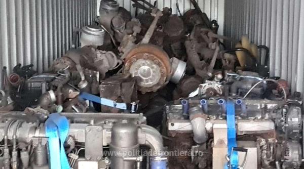 Tone de deşeuri şi piese uzate din Belgia, aduse în România