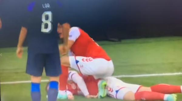 Starea lui Christian Eriksen: și-a revenit. Fotbalistul a răspuns manevrelor de resuscitare. Ce spun medicii despre fotbalistul danez