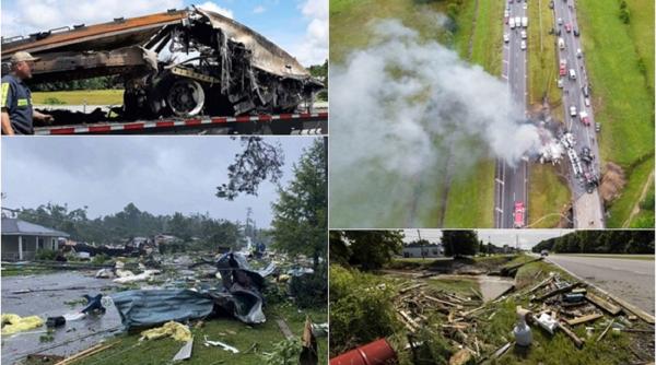 Nouă copii și un adult, morți într-un teribil accident între un microbuz și o mașină, pe o autostradă