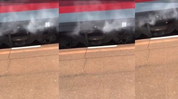 Tren CFR, la un pas să ia foc. Panică printre călătorii care circulă pe ruta Bucureşti-Târgu Mureş