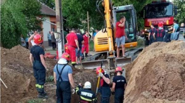 Două persoane, surprinse de un mal de pământ în județul Timiș. Misiune contracronometru de salvare